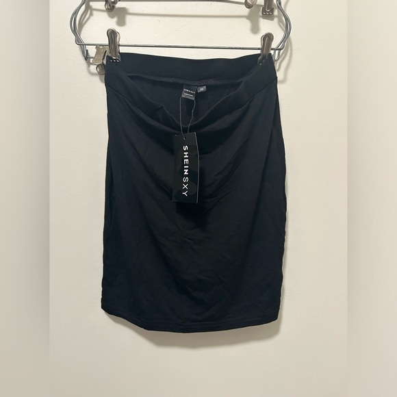 SHEIN Dresses & Skirts - NWT shein xs sexy black skirt!